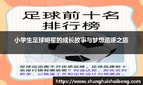 小学生足球明星的成长故事与梦想追逐之旅